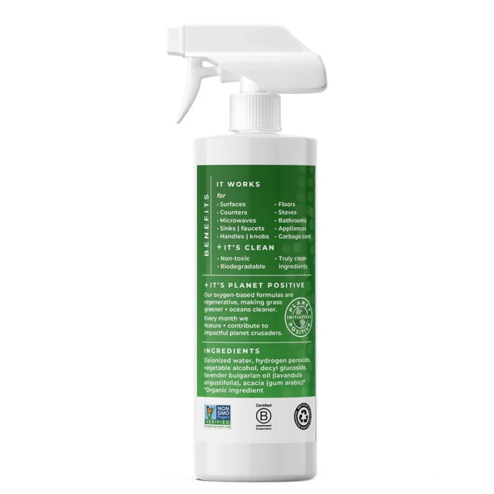 Kodupuhastusvahend igapäevaseks kasutuseks (lavendliga) 946ml | Essential Oxygen - Image 4
