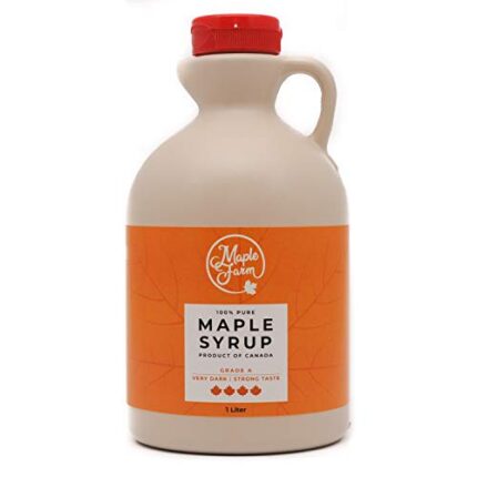 Vahtrasiirup 1l, Grade A, EKSTRA TUME | Maple Farm