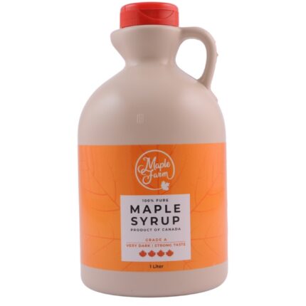 Vahtrasiirup 1l, Grade A, EKSTRA TUME | Maple Farm