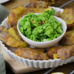 herne guacamole ja kartulid